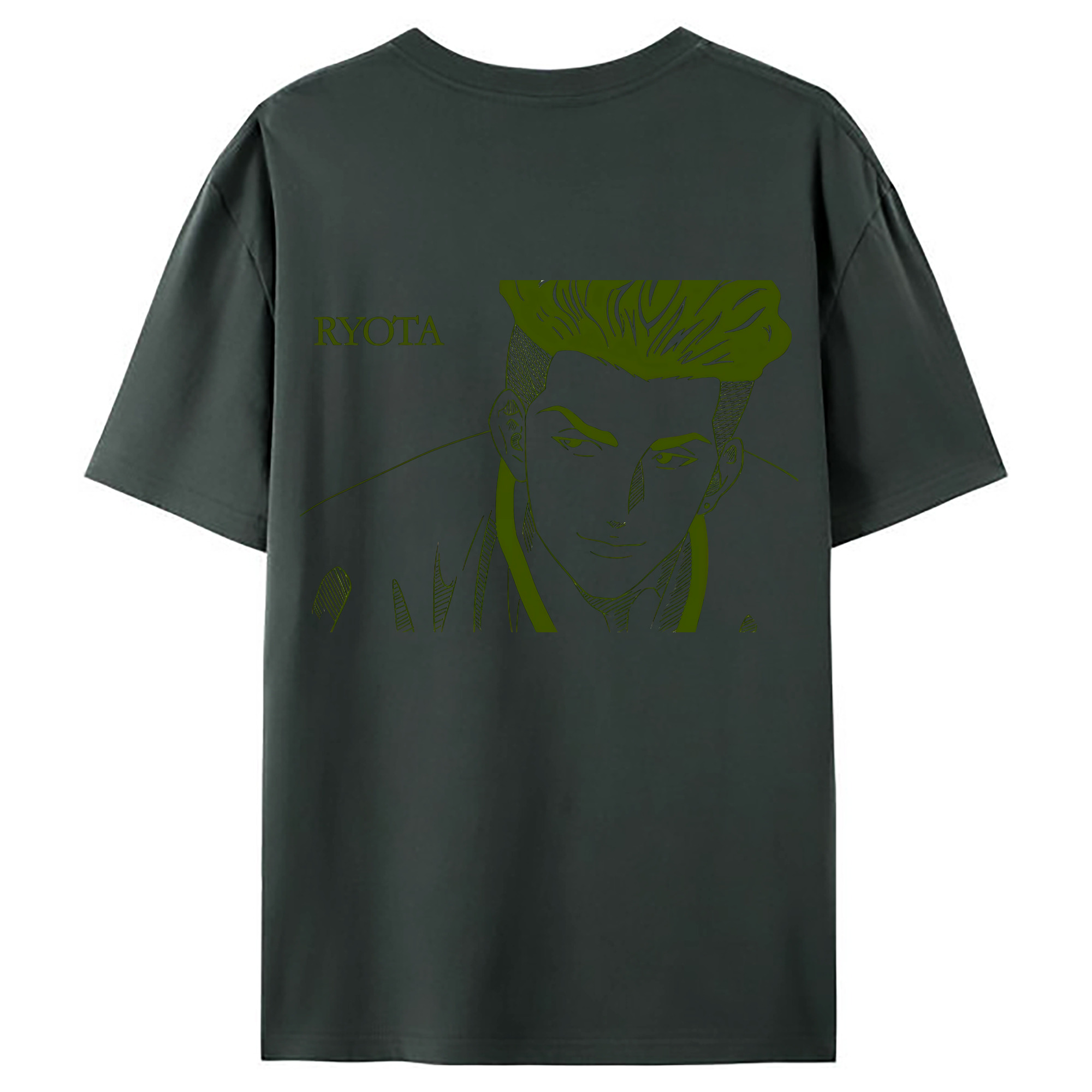 （画像用） SLAM DUNK／スラムダンク 綿100％ メンズ半袖Tシャツ（バックプリント） 通気性